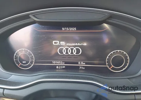 2018 Audi Q5 2.0T Premium/2.0T Tech Premium из США, поврежденный, VIN WA1BNAFY7J2100691